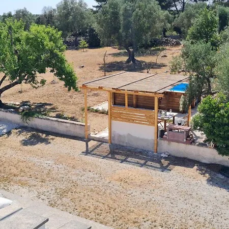 公寓 Trullo Serenita Retreat With Relaxing Pool Area 马丁纳弗兰卡
